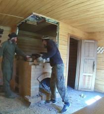 Услуги по замене печей