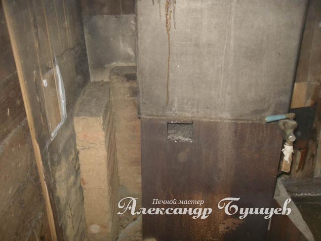 Чистка железной печи