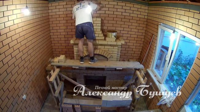 Кладка печей каминов барбекю Челябинск
