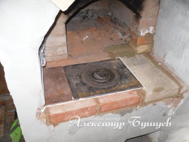 Ремонт кирпичной печи